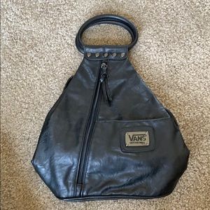 Vans faux leather backpack